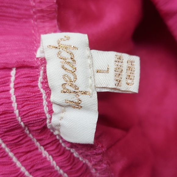 A Peach Pink Low V Cut Open Back Split Maxi & Mini Dress - Picture 5 of 16